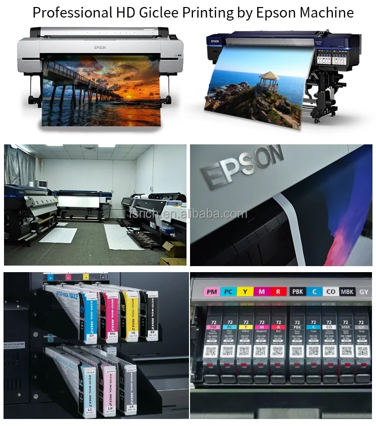 Glass Wall Art Beautiful Scenery Photo Artwork Hotel Project Decor Blue Canvas Acrylic Printing Customised Abstract Printed