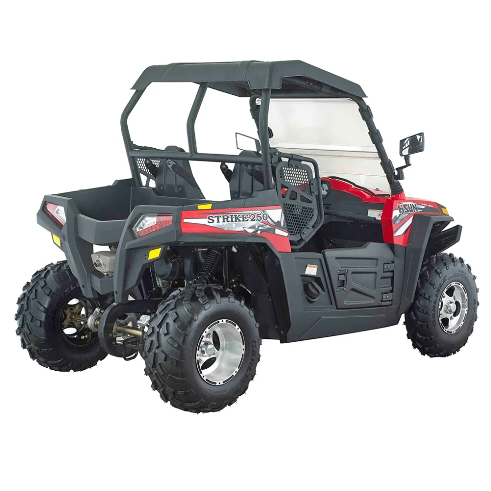 HISUN Quad 250cc/800cc Petrol Engine Powered Automatic 4X4 UTV Buggy Off Road Fang Good Price Recreation quadski amphibious