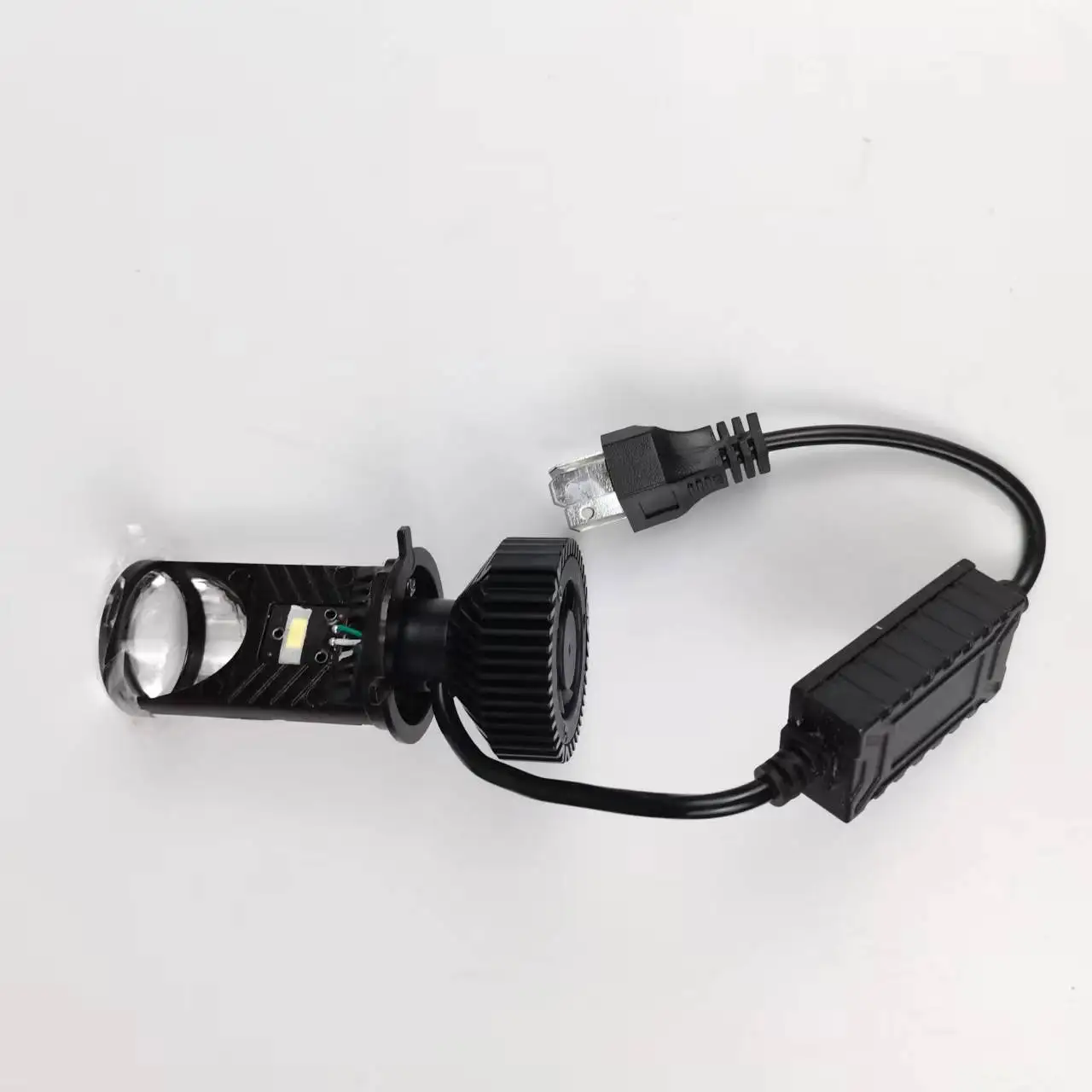 Y6 bifocal lens LED auto LED light 6000k  motorcycle car light H4 36W led headlight