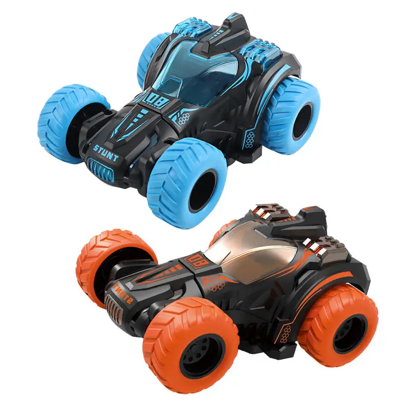 Дешевый пластиковый игрушечный трение автомобиль 360 Вращающийся игрушечный автомобиль для детей