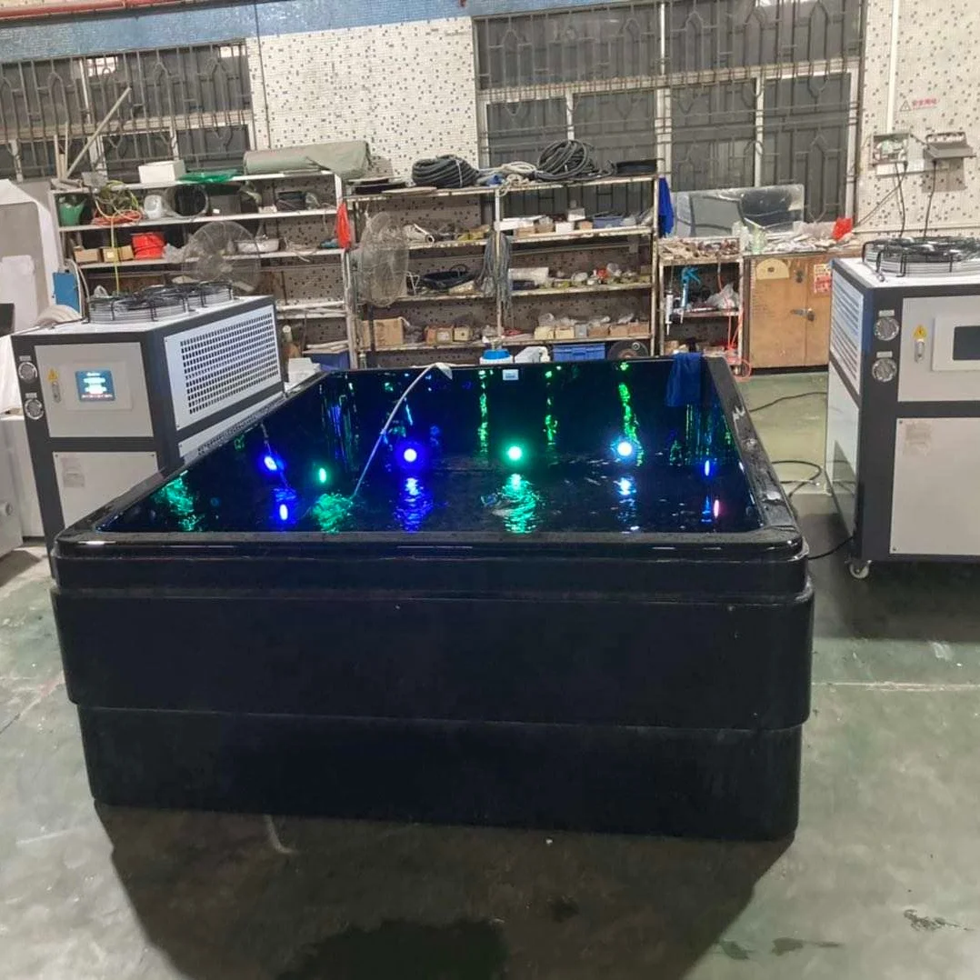 3D new big Fitness  Recovery pod - ice bath acrylic body detox sleep swimming cold plunge tub Cold Water cold plunge tub chiller