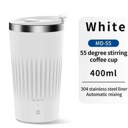 New Design Music Cup 400ml Self Stirring Mug Auto Mixing Coffee Cup