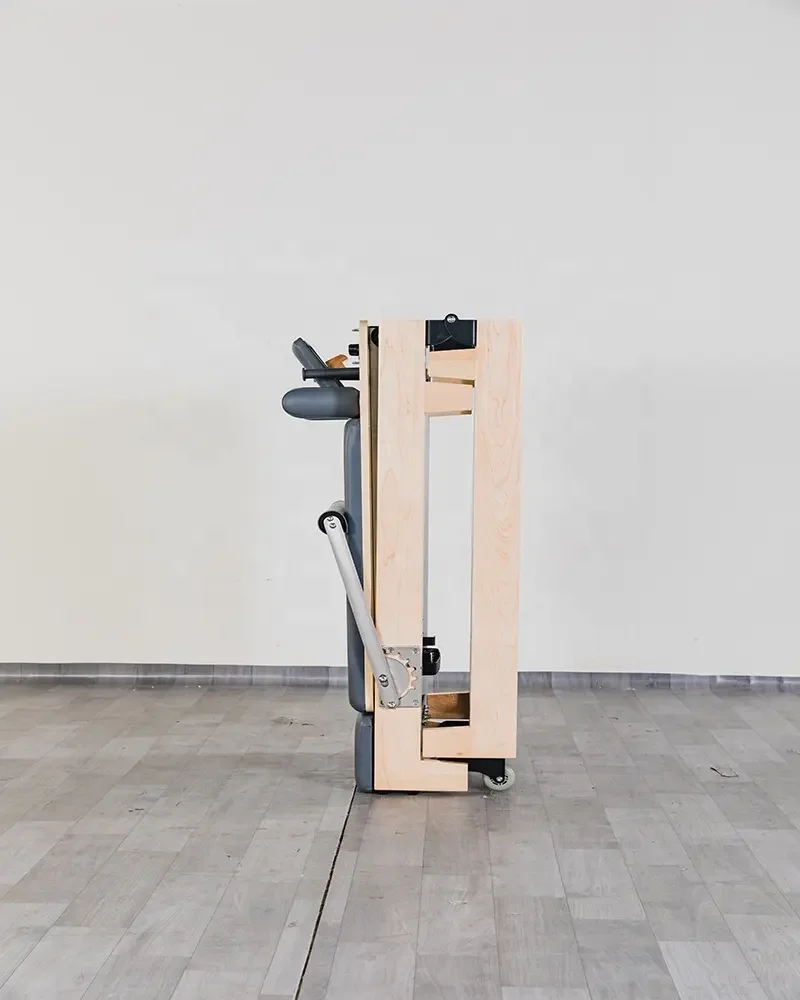 Wholesale Professional Best Pilates Wood Reformer studio Machine for Home Gym Yoga Core Training Bed