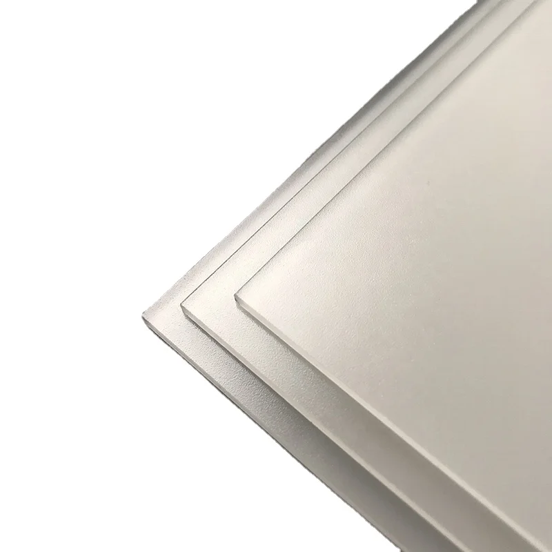 
Top Quality Customized design PS glossy sheet Clear Extruded PS plastic for LED panel light 