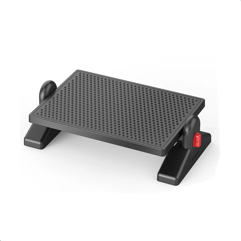 New design ergonomic office angle adjustable portable footrest