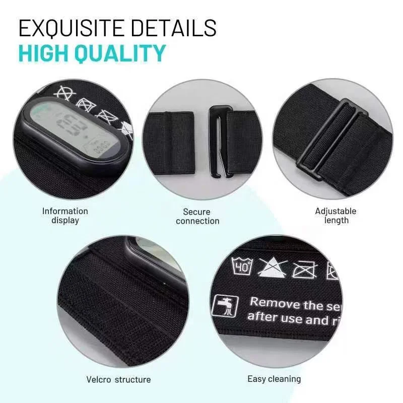 Custom OEM OBM  preparartion team training accelerometer horse heart rate sensor monitor accessories heart rate chest  strap
