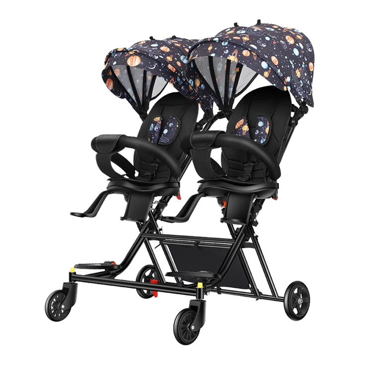 WQL новая детская коляска высокого качества продукт коляска для близнецов