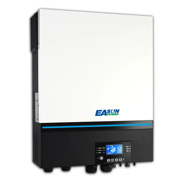 EASUN Voltronic axpert Max 11kw 48V два со слежением за максимальной точкой мощности зарядное устройство 150A PV вход 500vdc двойной выход 11000w гибридного солнечного инвертора 10KW для дома