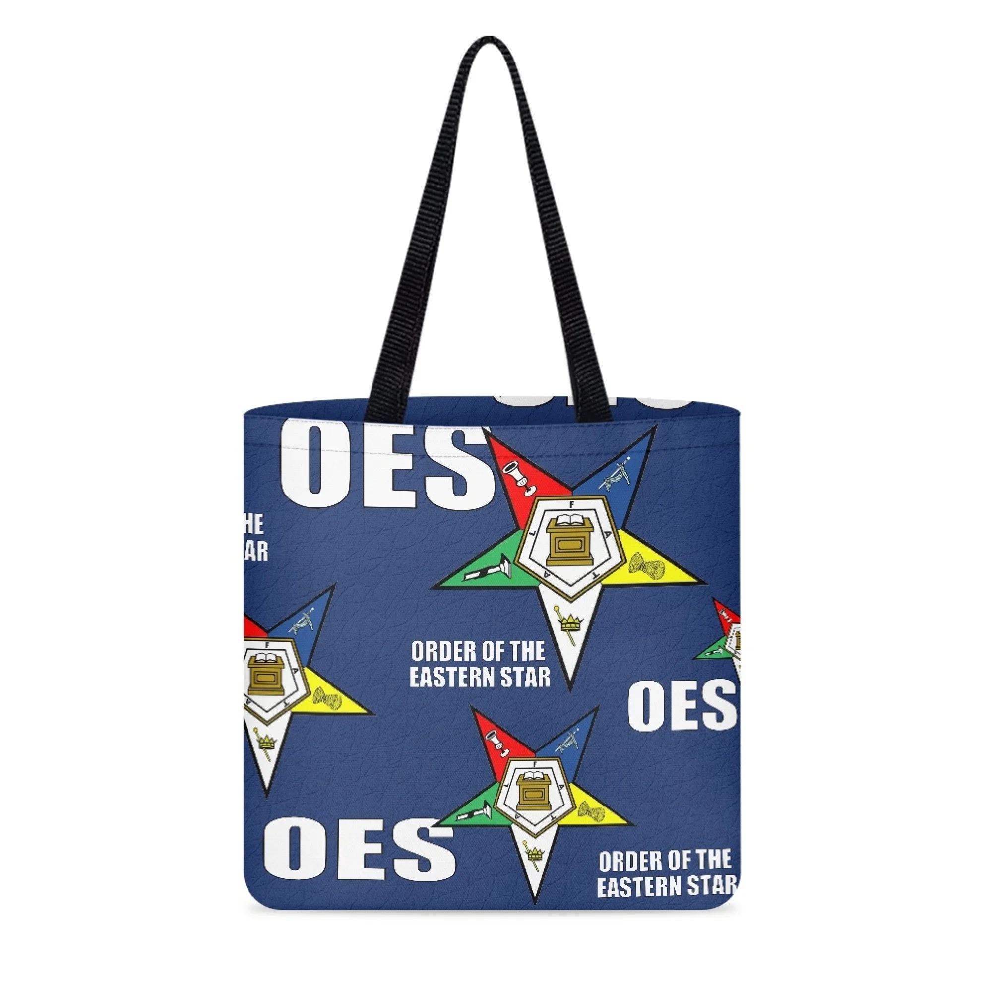 Handbags For Women Custom My Logo OES Sisterhood Canvas Shopping Bag Ladies Shoulder Bag Eco Friendly Folding Reusable Tote Bag