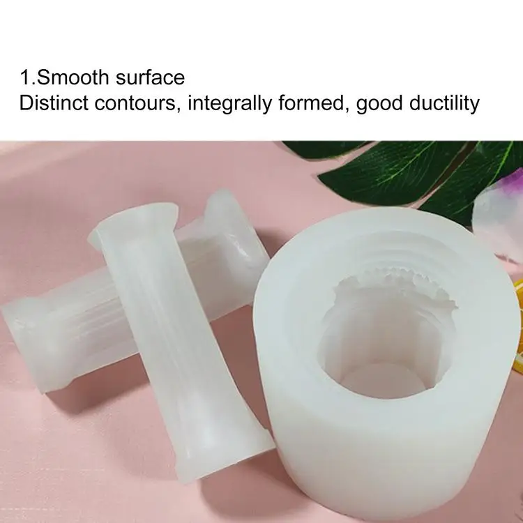 
Roman Column Silicone Scented Candle Mold Candle Making Supplies silicone mold style Silicone Panel Mold 