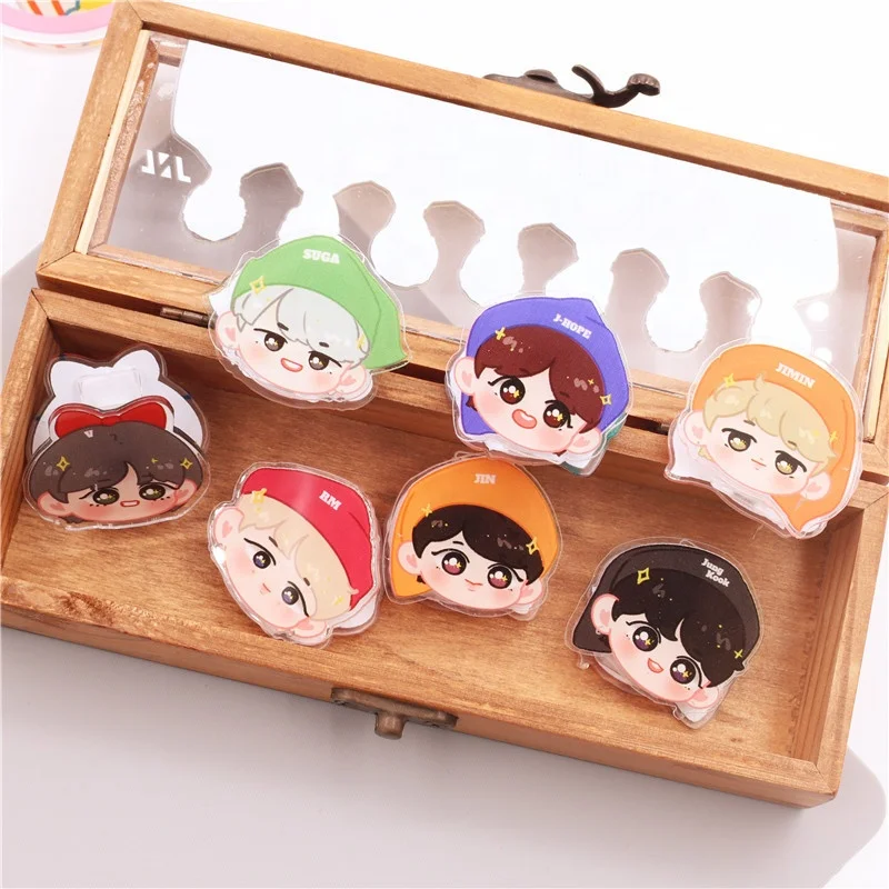Bangtan Boys оптовая продажа KPOP Idol товар мультфильм милый акриловый