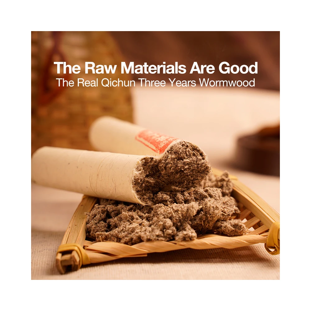 High Quality Handmade Herbal Warm Moxa Stick Moxa Roll For Moxibustion moxa rolls product