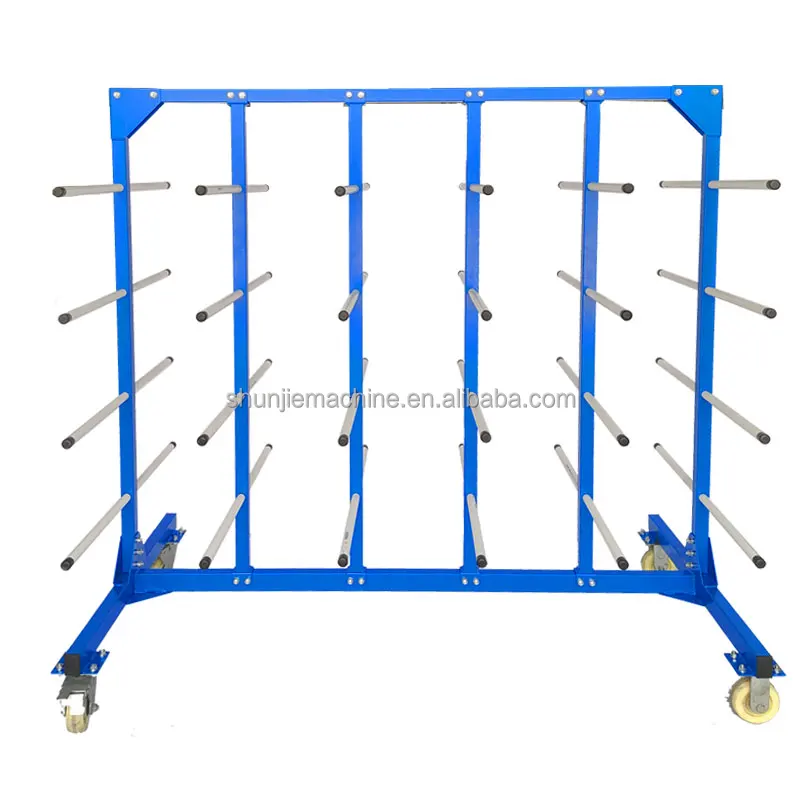 Индивидуальные 5 ярусов консольные стеллажи для склада с колесами длинные руки металла Двойная Сторона Консольные стойки корзины