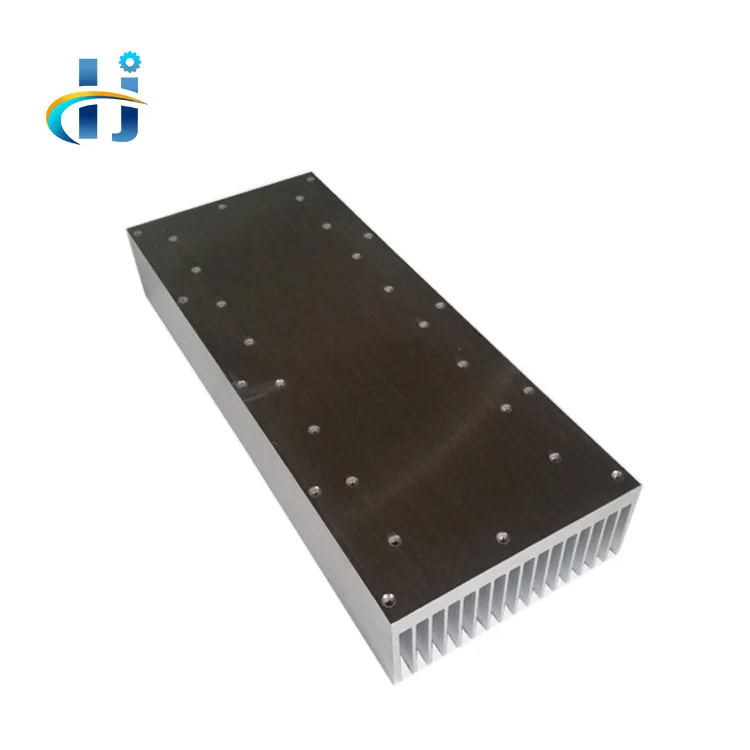 OEM CNC 2020 Extrusion Aluminum Profile Heat Sink Tube with Dense Teeth Custom CNC 2020 Aluminum Extrusion custom heatsink