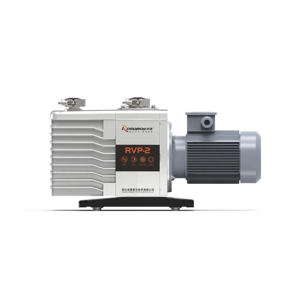 RVP2 7m3/h 4cfm 2L/s 120L/min double Two-Stage Rotary Vane Refrigerated High Vacuum Industrial Vacuum Pump