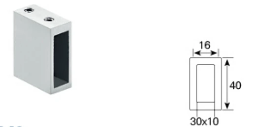 Everstrong shower room wall to tube connector  D031  bathroom support bar accessories