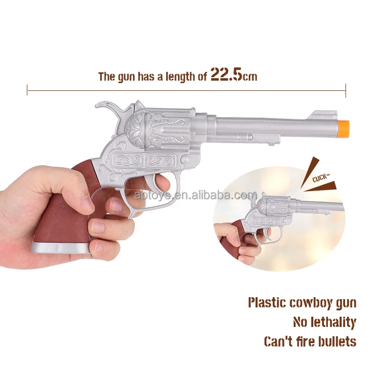 Newest Cosplay Western Holster Toy cowboy Gun Silver for sale