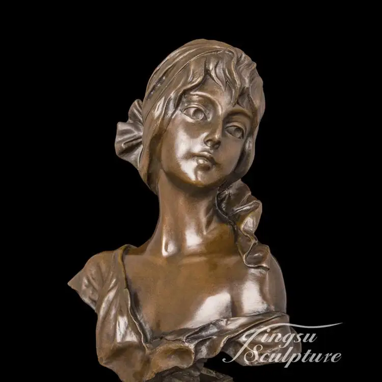 Популярный дизайн латунный Женский манекен голова бюст