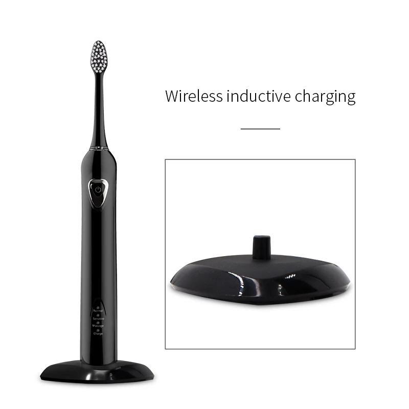 multifunctional sonic toothbrush travel usb recharge toothbrush smart sonic electric tooth brush soft bristles