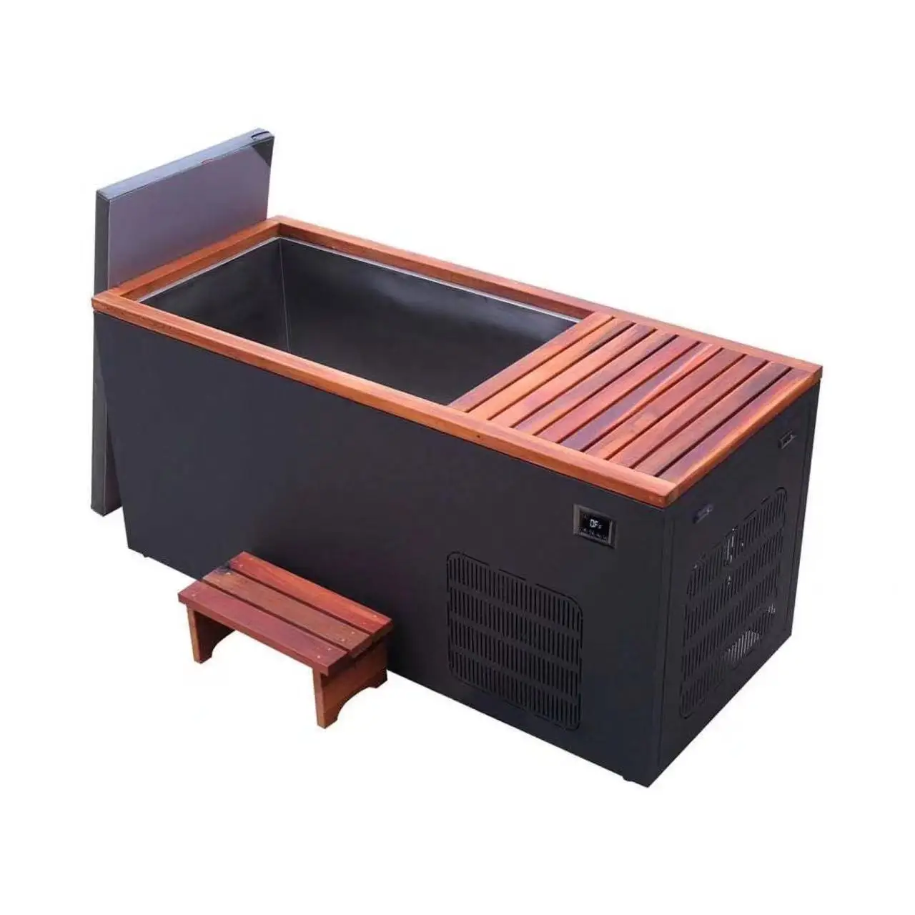 Ice Bath With Chiller And Filter Portable Wooden Ice Bath Cold Plunge For Sale Ice Bath Cold Plunge With Water Chiller