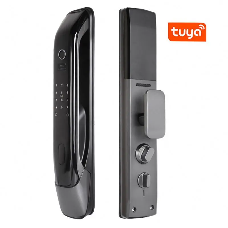 Promotional Wholesale entry full auto digital door lock digital lock door fingerprint finger sensor lock