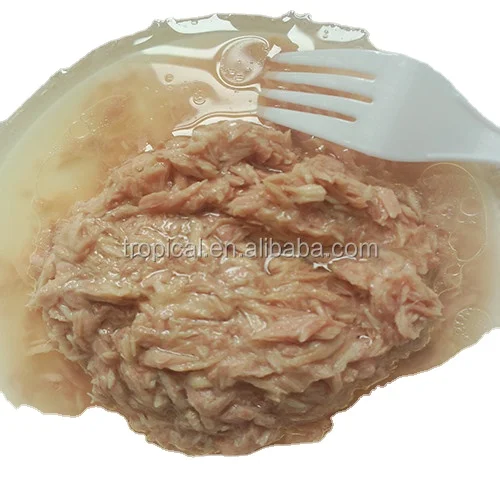 Canned Tuna Shredded Fish Can In Soybean Oil 142G