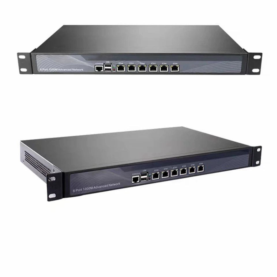 6 Ethenet 1U, встроенный в стойку, промышленный компьютер i7 3520 м, 4 ядра, 82583 В/2,5 г, PfSense, распутываемый, OPNsense 1u сервер с вентиляторной версией