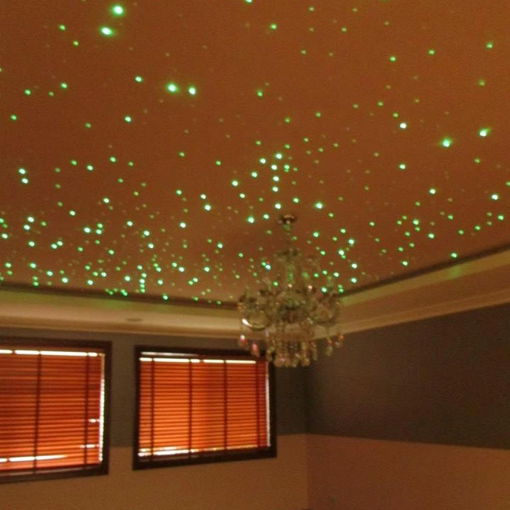 LED fiber optic panel star ceiling twinkle residential fiber optical starry sky lighting