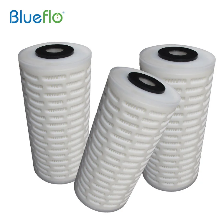 Darlly Mill Pleated 115mm PP Filter 10/20/30/40 Inch 10 Micron Water Cartridge for Pre-filtration