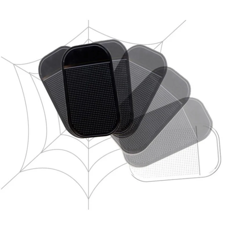 Новые продукты 2021 оптовая продажа недорогие сверхмощные коврики для сотового телефона Нескользящие автомобильные гелевые липкие прокладки приборной панели