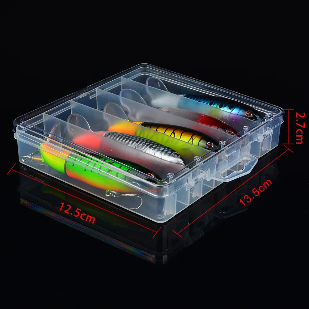 Custom Kit Oem Hook Sea Feile Metal Head Soft Bass Saltwater Wobbler Fishing Saltwater Hard Set Bait Minnow Lure Propeller Lures