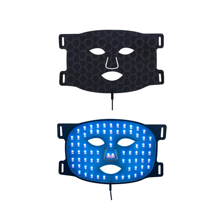Wholesale Home Use Skincare 7 Led Light Mask Colorful Face Silicon Red Blue Infrared Led Facial Beauty Mask for Face Care