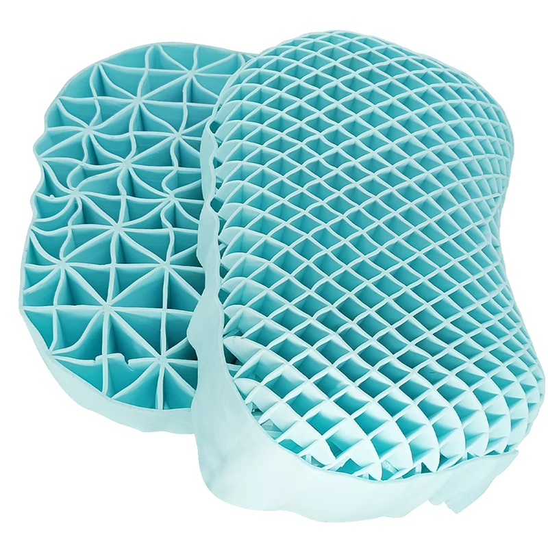 GF Maker Thermoplastic Elastomer Pressure Releasing Natural 3D Material Cool Grid Gel Tpe Pillow