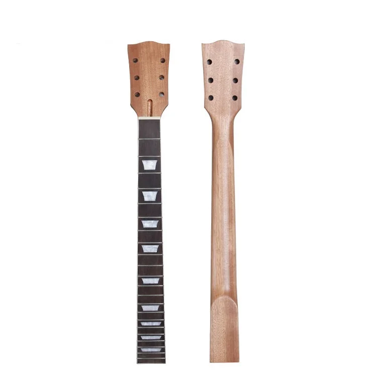 Electric guitar neck with fingerboard Okoume LP guitar neck glossy nature satin finish hotsale factory