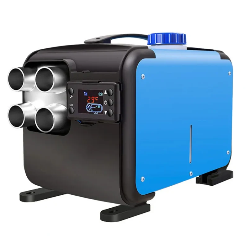 12V 24V 220V All In One 5KW 8KW rectangular Air Diesel Camping Heaters Home Camper Van Car Truck Boat