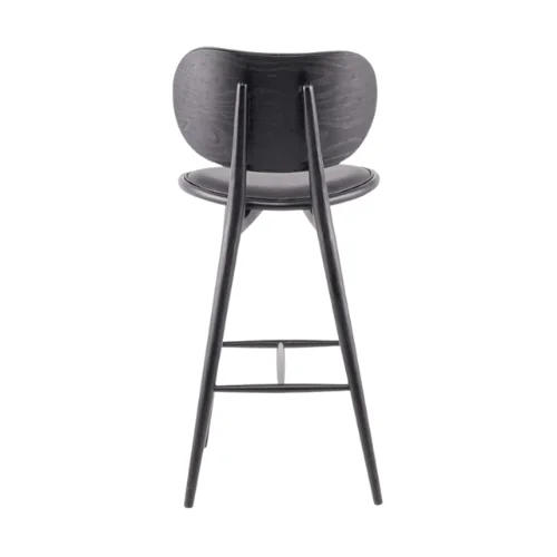 Modern design furniture leather timber wooden bar chair stool