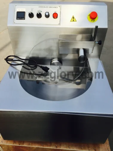 5% discount temperature control electric 8kg small chocolate bar machine with Omron motor