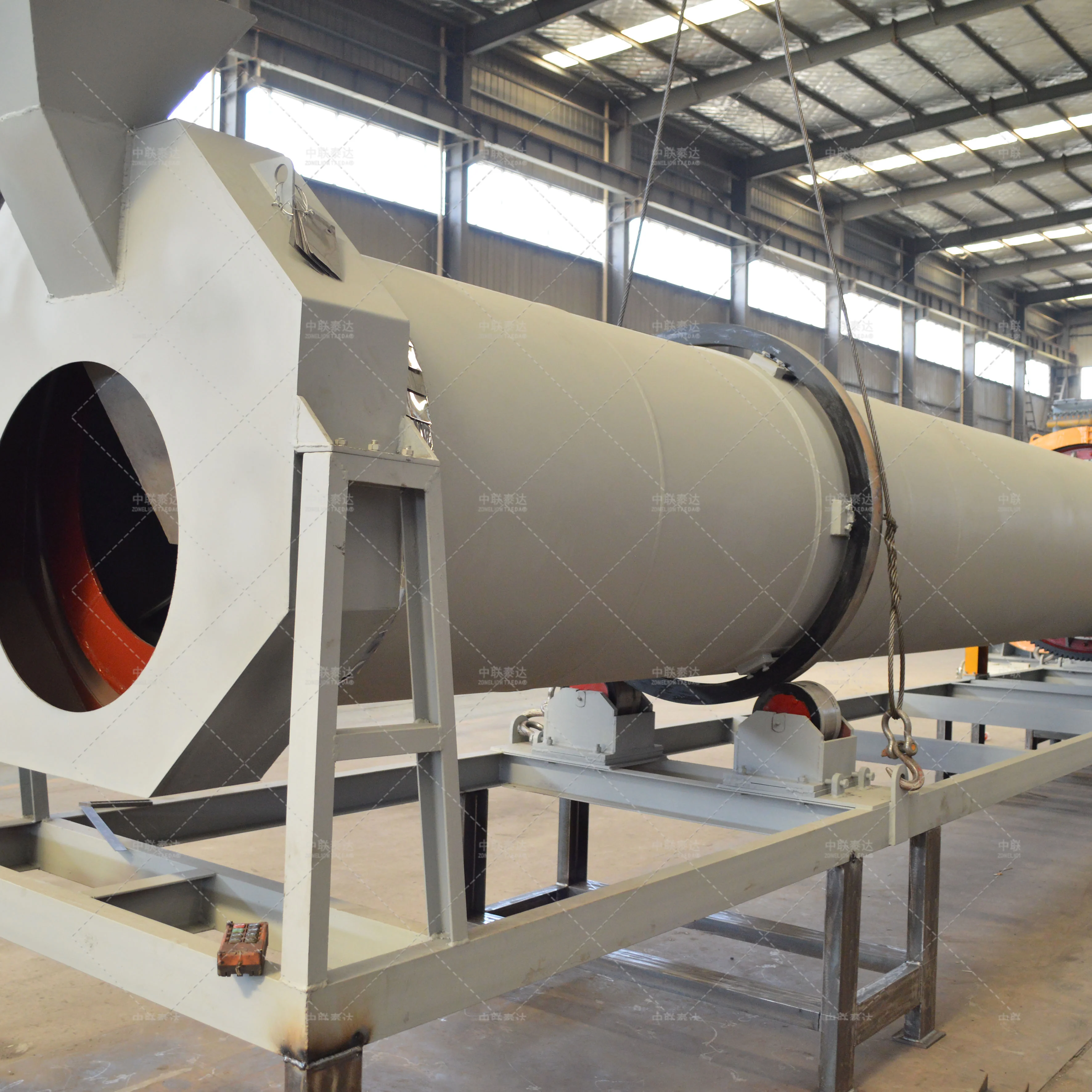 High Capacity RDF Recycled Derivation Fuel Construction Wastes MED Rotary Drum Dryer New Product 2020 Provided 1 Set 5800 CN;HEN