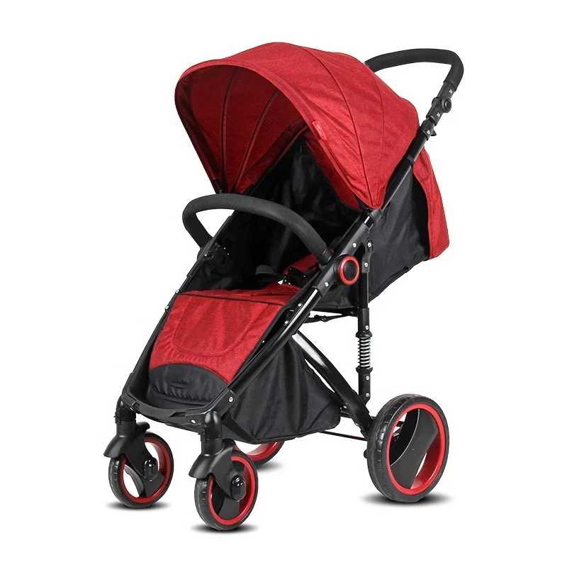 Недорогая портативная складная детская коляска 3 в 1, подходит для детей от 0 до 36 месяцев.