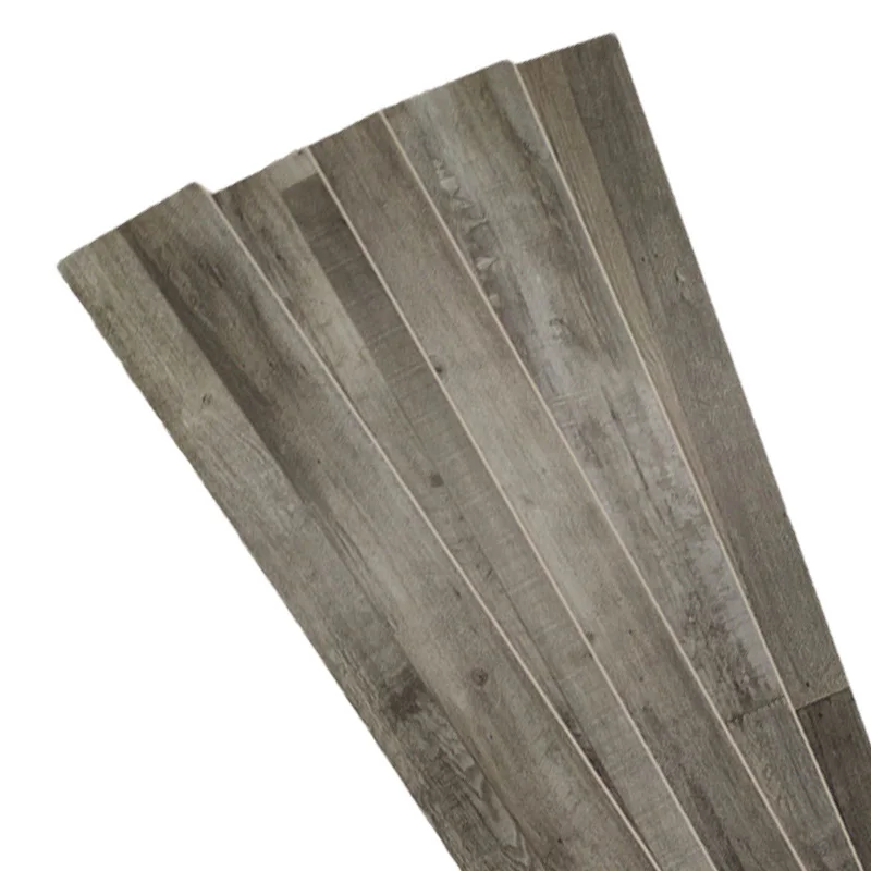 Deep Embossed PVC Flooring Sheet Wood Design  Anti Slip Luxury Vinyl Tiles