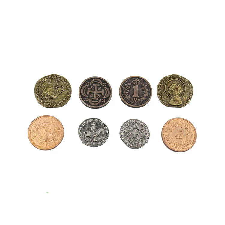 Wholesale Custom Made Brass Metal Amusement Arcade Token Coins