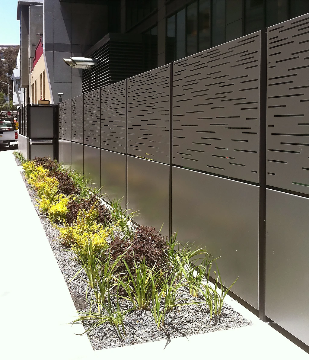 Maybach Modern Cheap Outdoor Steel Aluminum Aluminium Privacy Metal Fence Panels Prices For Sale