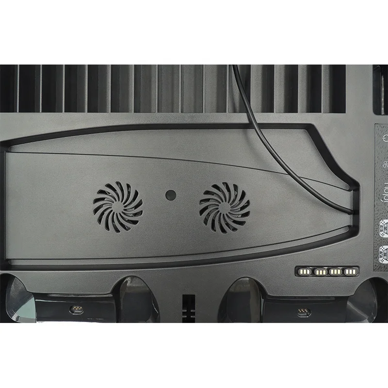 Multi-function Playstation 5 Console Cooling Fan with Charger Station for PS5/Digital Edition