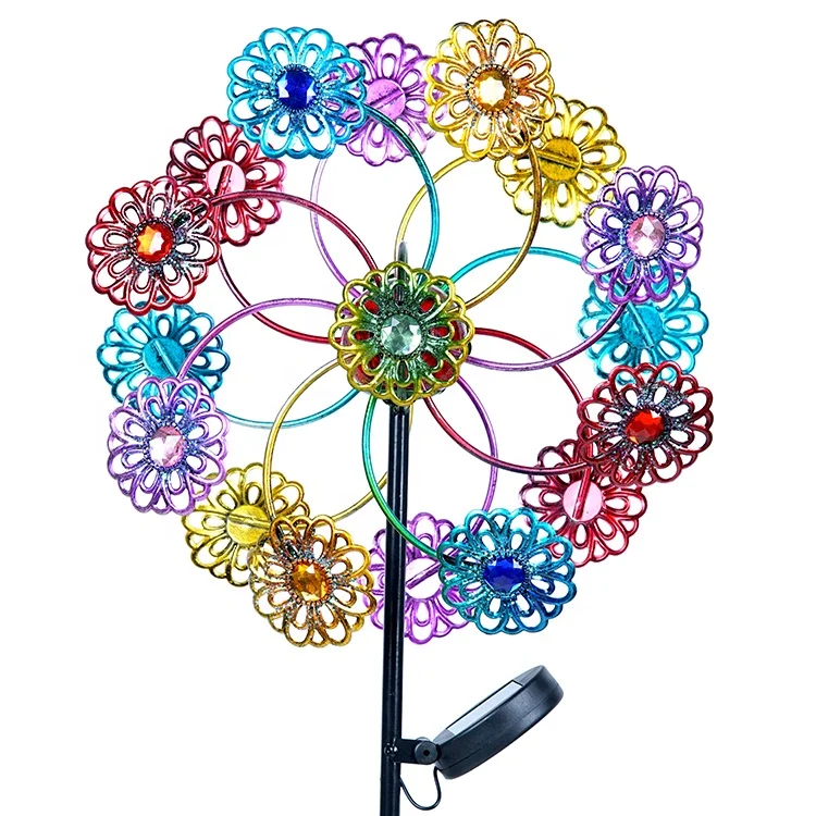Hourpark New Designed wind spinners decorative kinetic yard wind spinner in china