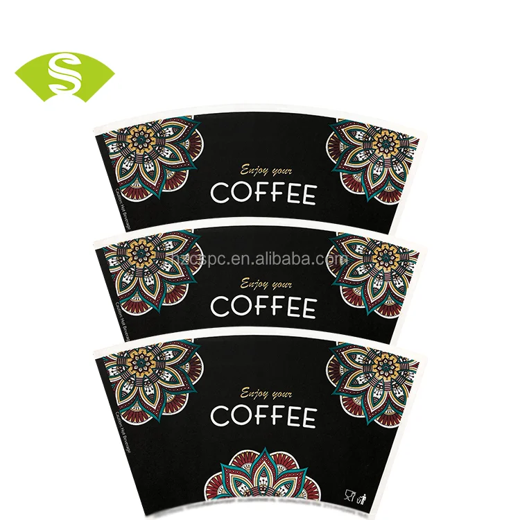 
Food grade standard sanitary safe paper cup fan paper cup forming piece 