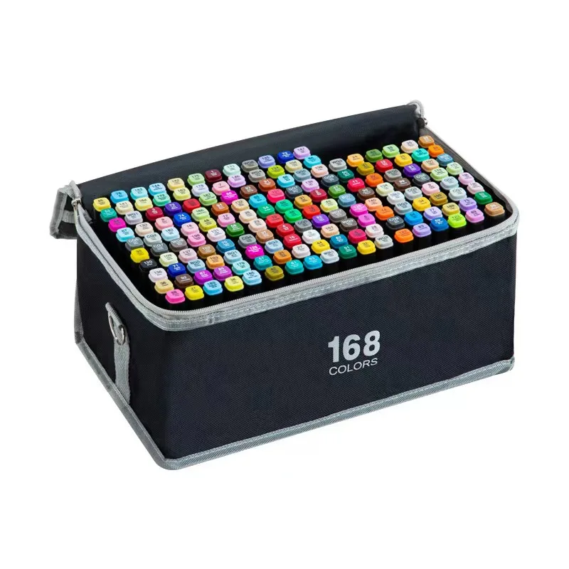 168 Colors Double Tip Alcohol Markers Sketching Markers Art Marker Pen Set of 12/24/40/60/80