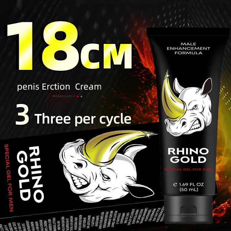 2023 NEW lubricants RINO TITANGEL GOLD MARAL GEL Factory wholesale BIG XXL hot selling adult products