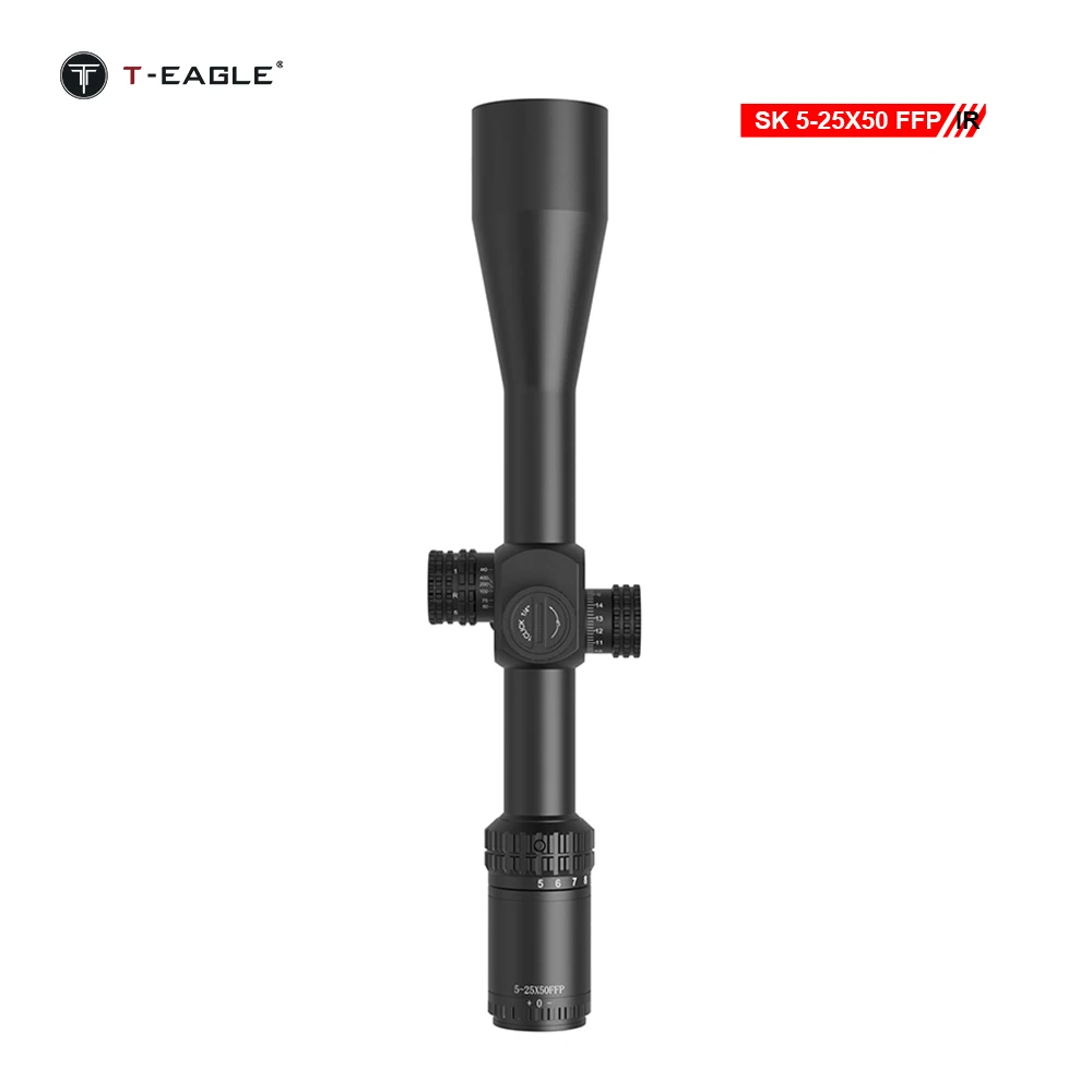 Wholesale T-Eagle SK 5-25x50 FFP IR  Precision Optics for Shockproof with Turret Lock Reset Etched Glass Spotting Scope