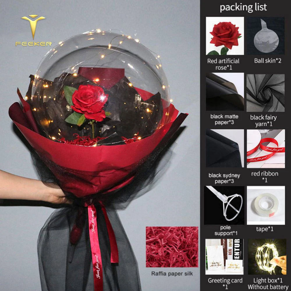 String Led Bubble 12inch Pastel Latex Balloons For Party Decoration