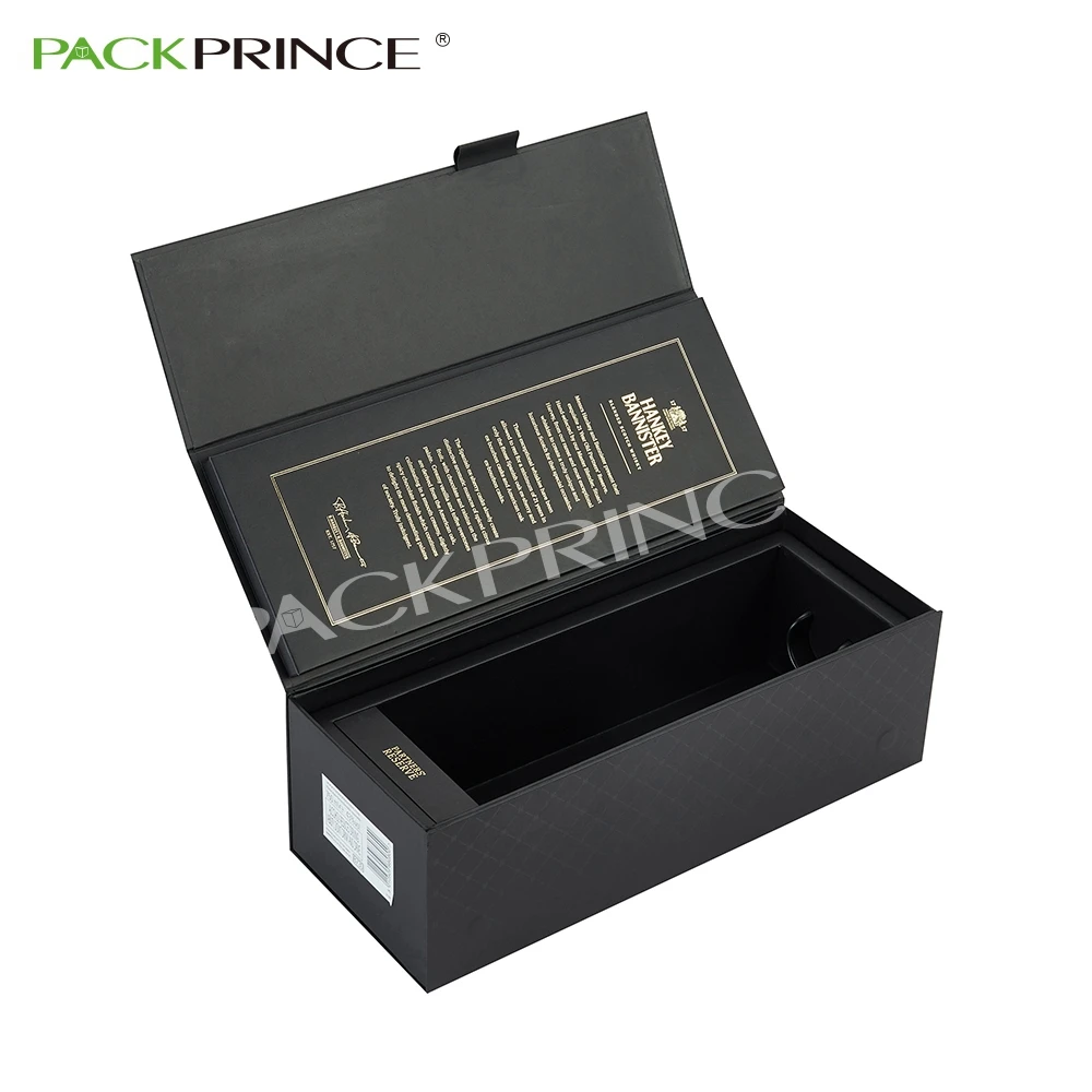 Роскошная пустая Магнитная бутылка для ликера вина Vodkas Подарочная коробка бутылок с логотипом на заказ